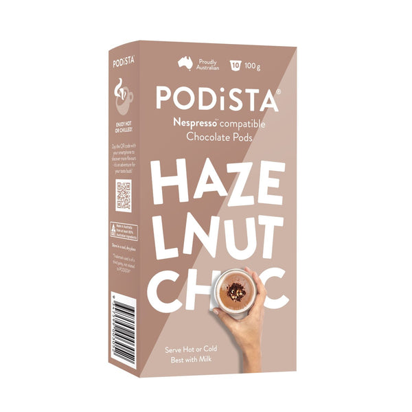 Podista® - Hazelnut Hot Chocolate 10 Pack