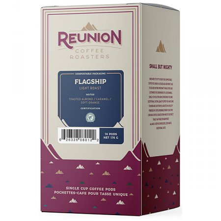 Reunion Coffee Roasters - Flagship Light Soft Pods 16 Pack