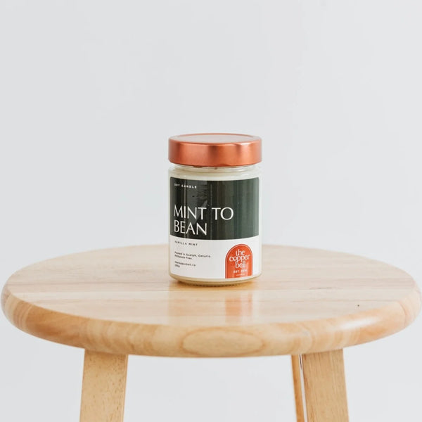 The Copper Bell - MINT TO BEAN Candle 285g