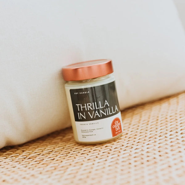 The Copper Bell - THRILLA IN VANILLA Candle 285g