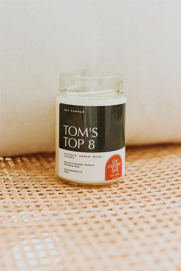 The Copper Bell - TOM'S TOP 8 Candle 285g