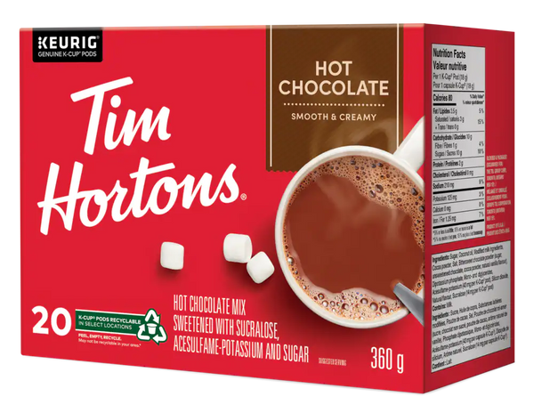 Tim Hortons - Hot Chocolate 20 Pack