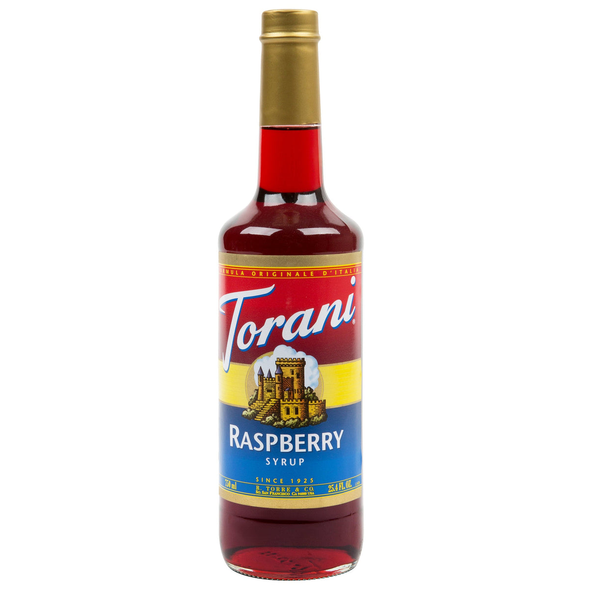 Torani Puree Raspberry Torani - Raspberry 750ml – Coffee Stiles