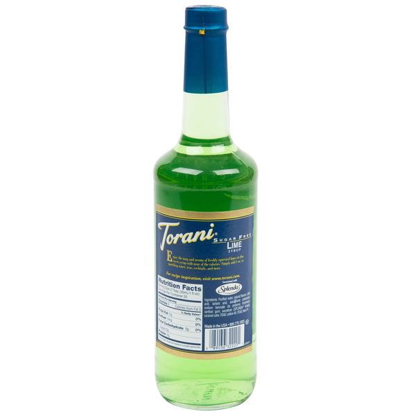 Torani Sugar Free - Lime 750ml