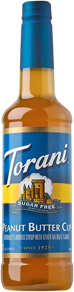 Torani Sugar Free - Peanut Butter Cup 750ml PET