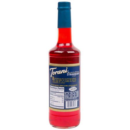 Torani Sugar Free - Strawberry 750ml