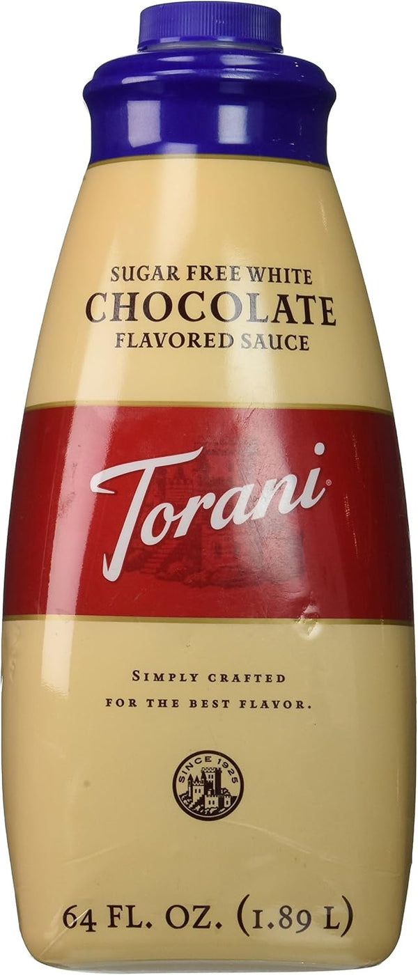 Torani Sauce - Sugar Free White Chocolate 1.89L
