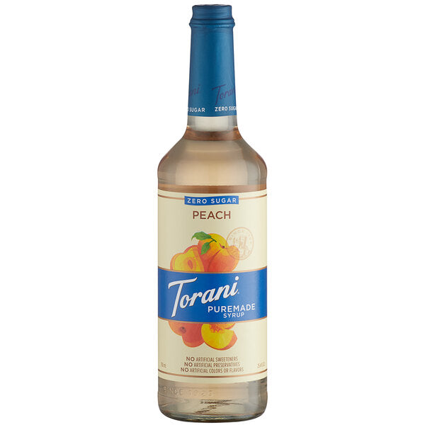 Torani - Puremade Zero Sugar Peach 750ml