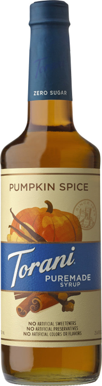 Torani - Puremade Zero Sugar Pumpkin Spice 750ml