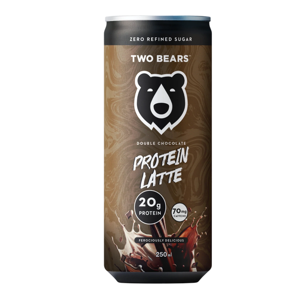 TWO BEARS - Double Chocolate Protein Latte Coffee