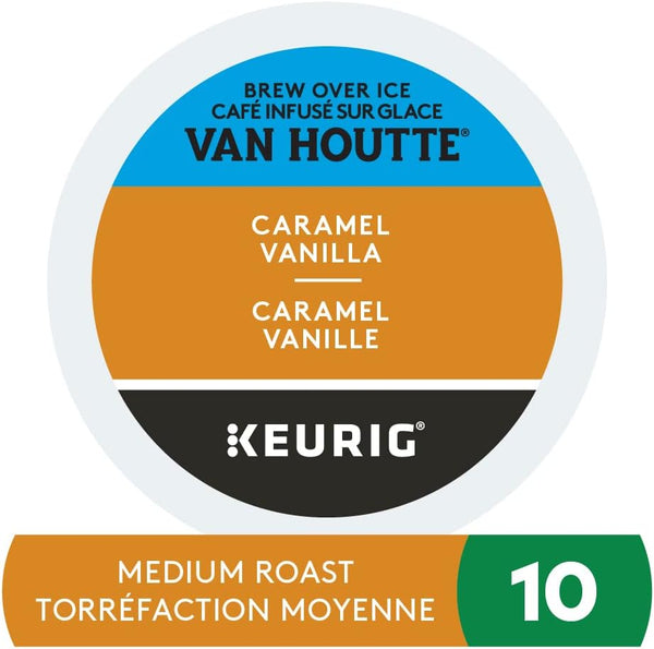 Van Houtte - Caramel Vanilla Brew Over Ice 10 Pack