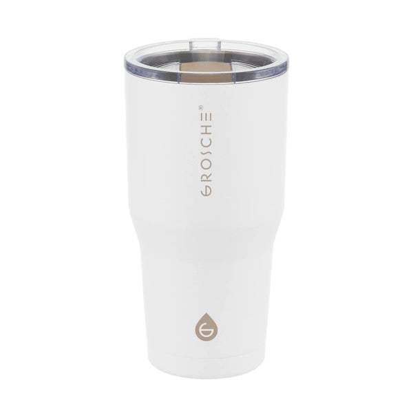 Grosche - Yukon Insulated Travel Mug Stainless Steel Tumbler W/Slider Lid 20oz