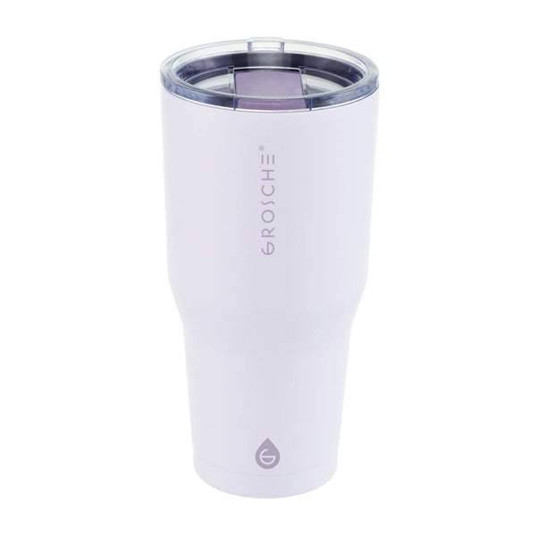 Grosche - Yukon Insulated Travel Mug Stainless Steel Tumbler W/Slider Lid 30oz