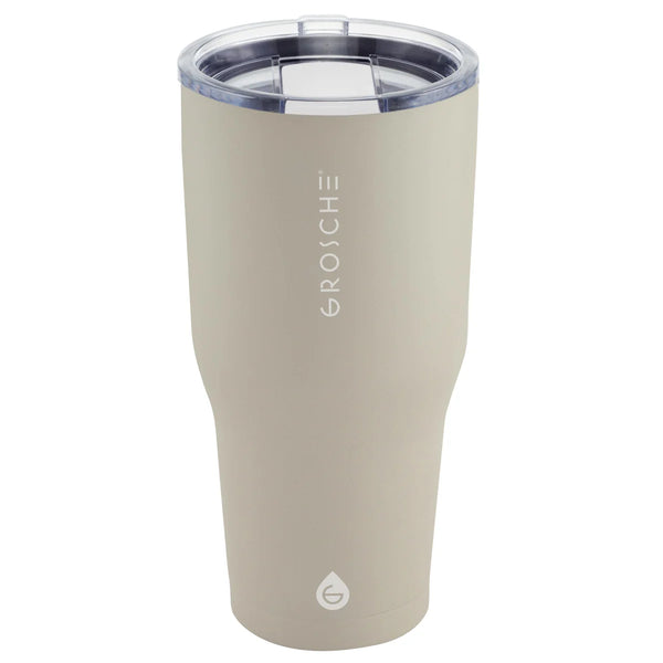 Grosche - Yukon Insulated Travel Mug Stainless Steel Tumbler W/Slider Lid 30oz