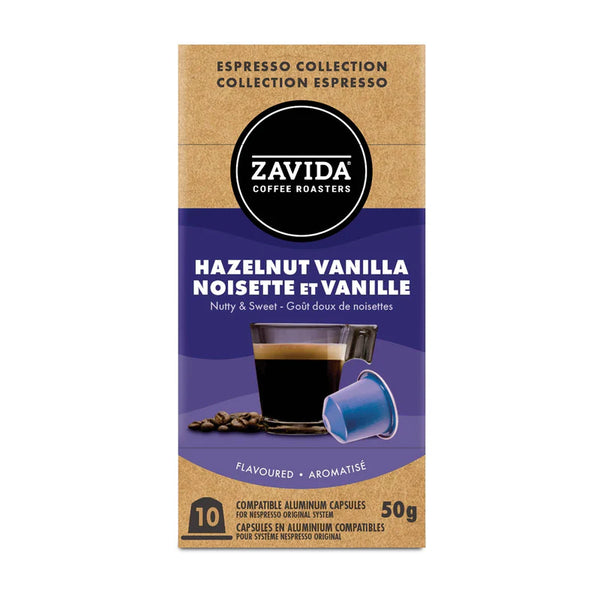 Zavida - Hazelnut Vanilla Nespresso Compatible 10 Pack