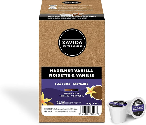 Zavida - Hazelnut Vanilla 24 Pack