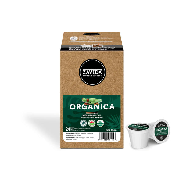 Zavida - Organica Medium/Dark Roast 24 Pack