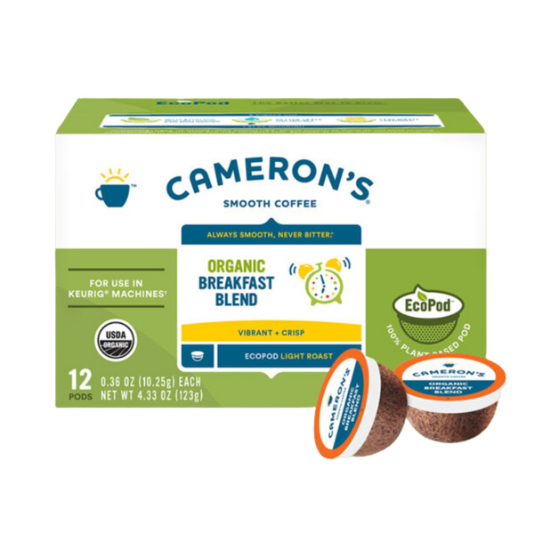 Cameron's - Organic Breakfast Blend 12 Pack