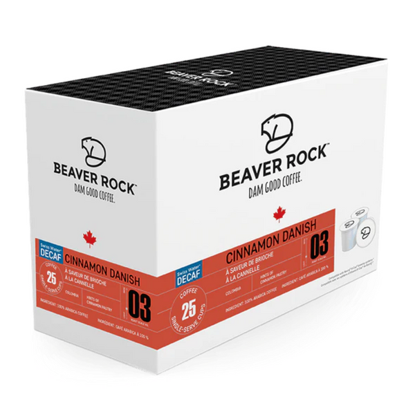 Beaver Rock - Cinnamon Danish SWP Decaf 25 Pack