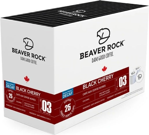 Beaver Rock - Black Cherry SWP Decaf 25 Pack