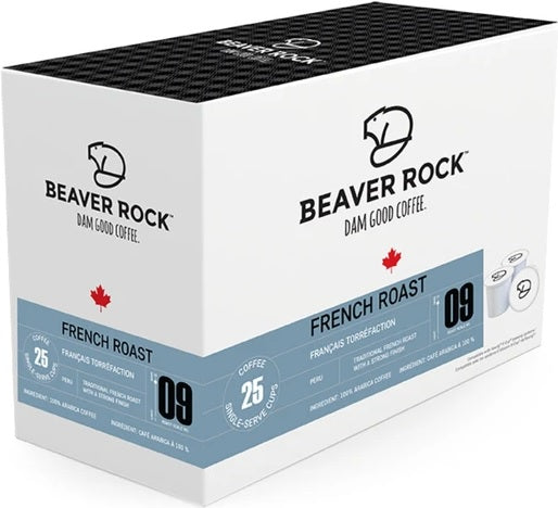 Beaver Rock - French Roast 25 Pack