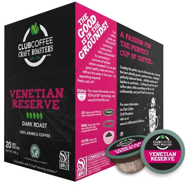 Club Coffee - Venetian Reserve 20 Pack