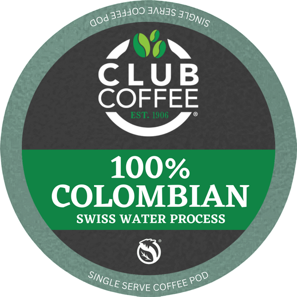 Club Coffee - Colombian SWP Decaf 20 Pack