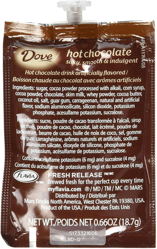 Flavia - Dove Hot Chocolate 4 x 18 Pack