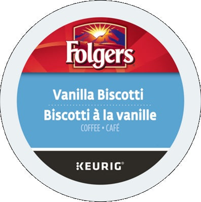 Folger's Gourmet Selection - Vanilla Biscotti 24 Pack