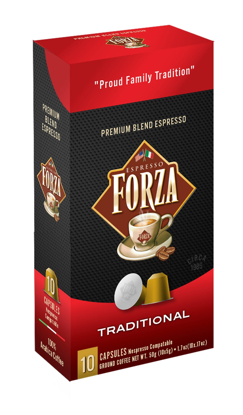 Forza - Traditional Espresso 10 Pack – Coffee Stiles