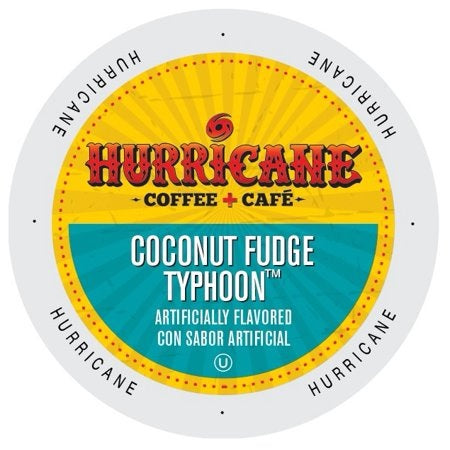 Hurricane Coffee - Coconut Fudge Typhoon 24 Pack