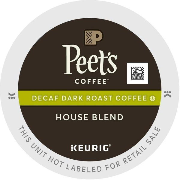 Peet's Coffee - Decaf House Blend 10 Pack