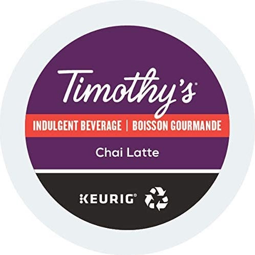 Timothy's - Chai Latte K-Cups 24 Pack