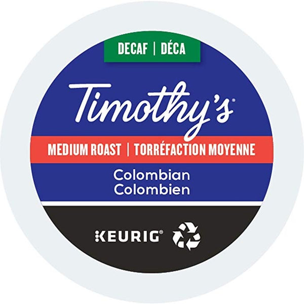 Timothy's - Decaf Colombian 24 Pack