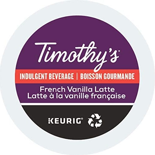 Timothy's - French Vanilla Latte 24 Pack