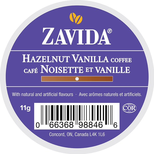 Zavida - Hazelnut Vanilla 24 Pack