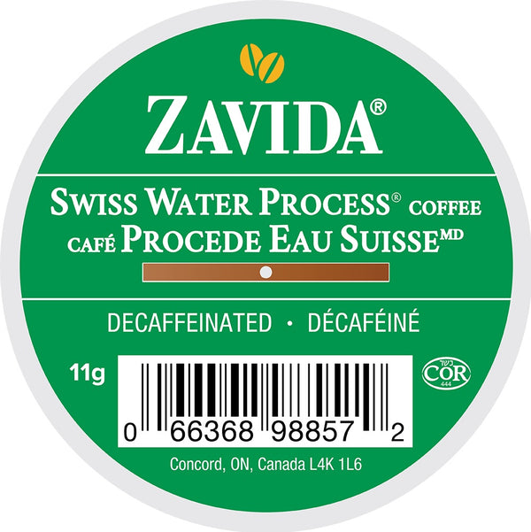 Zavida - Decaf Colombian Swiss Water Process 24 Pack